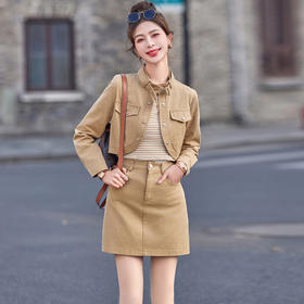 时尚显瘦流行漂亮，气质减龄chic甜辣裙三件套HR-CPYY8003