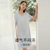 【深睡眠蚕丝睡衣】100%桑蚕丝睡裙真丝针织柔软透气家居服金三塔  YZFEA303/YZFEA305 商品缩略图4