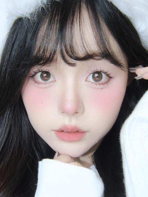 jellydoll 美瞳半年抛 黑金玫瑰 直径14.2mm着色13.61mm 商品图7