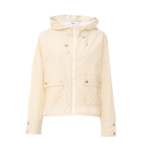 VIMAGE纬漫纪春季新款时尚印花休闲连帽外套V2103722 商品图5