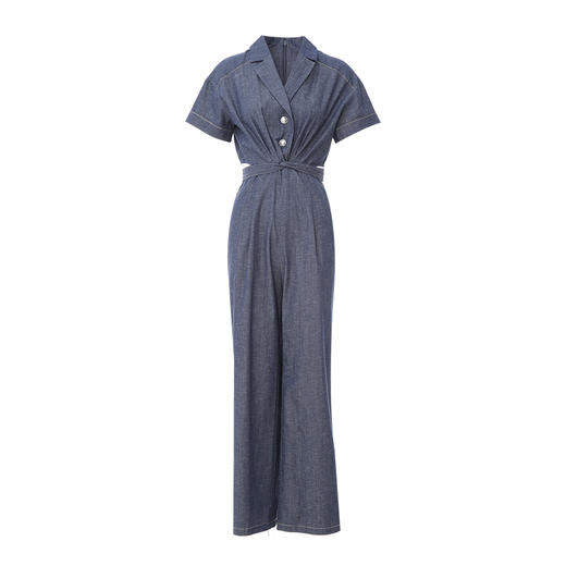 VIMAGE纬漫纪夏季新款显瘦大气时尚收腰连体裤女V2107736 商品图7