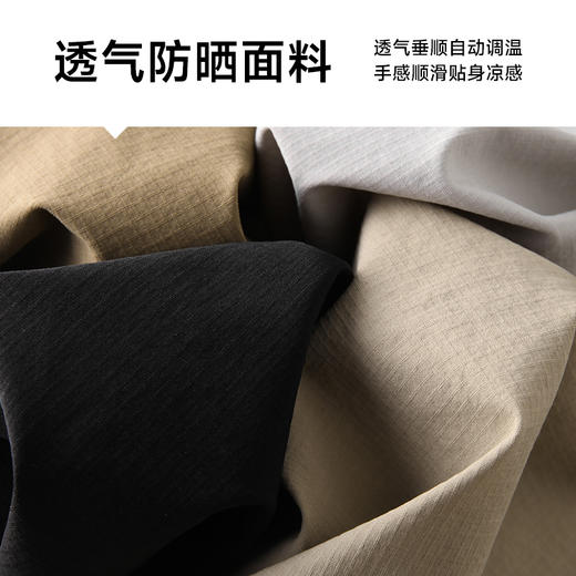 【Q】【防晒衣】【新款DK】大依优型大码防晒衣翻领外套夹克加肥加大肥佬休闲上衣男士胖子潮流 商品图3