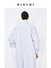 HIDEMI 极简微褶皱立领设计感宽松大廓形薄款多穿式长风衣 商品缩略图4