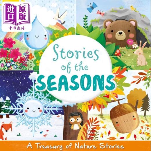 【中商原版】Little Nature Stories 自然的小故事2册 Stories of the Seasons 季节 四季 动植物科普绘本 英文原版 进口图书 商品图2