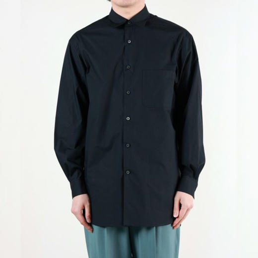 YOKE BOXY REGULAR COLLAR SHIRT 高支棉经典款衬衫 商品图0