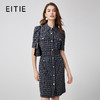 EITIE爱特爱修身显瘦收腰印花连衣裙7307023 商品缩略图0