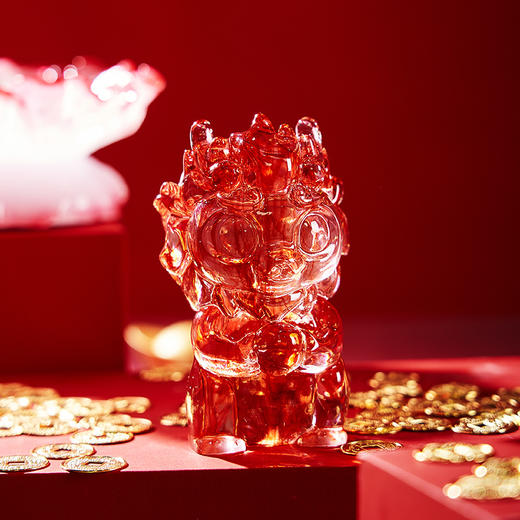 大英博物馆龙年系列 萌龙抱珠鸿运当头小夜灯 伴睡灯桌面摆件 商品图1