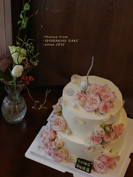 【下架】「折射·小玫瑰」鲜花双层款·100%动物奶油（提前6小时预订） 商品图4