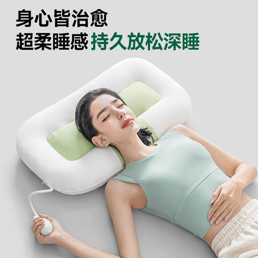 【热敷＋牵引＋舒眠】绘睡眠眠圈护颈枕  气囊支撑，三档定时牵引，缓解压力；一键热敷，安睡无忧；人体工学承托，放松深睡 商品图4