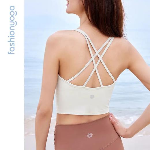 凡圣瑜伽裸感优雅圆领交叉美背背心 FC14226 商品图6