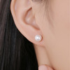 18k金淡水珍珠耳钉 商品缩略图6