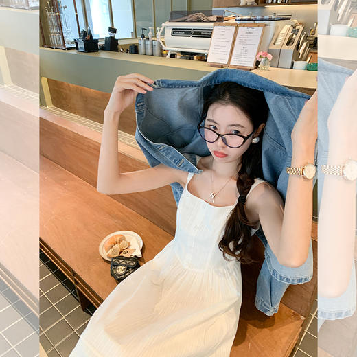 <曾小咸推荐> 【温柔讯号】肌理感连衣裙 商品图1