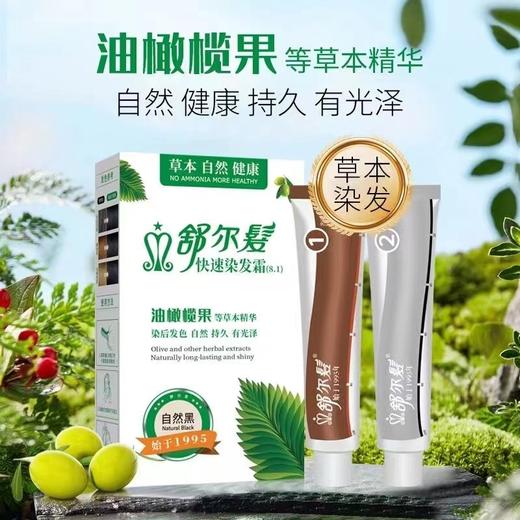 舒尔发植物染发膏（自然黑）（舒霖） 商品图0