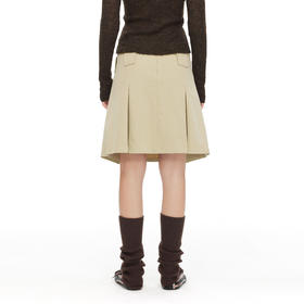 NUTH立体解构设计感休闲通勤a字半身裙女