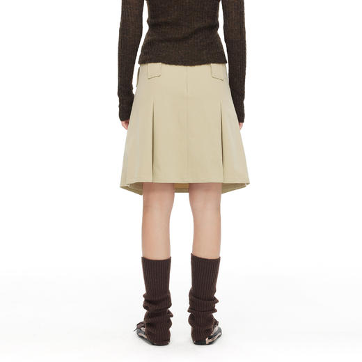 NUTH立体解构设计感休闲通勤a字半身裙女 商品图0