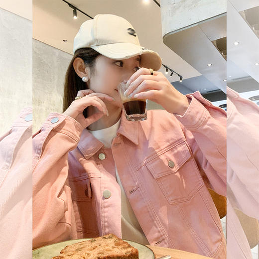 <曾小咸推荐>微信粉丝秒杀专场 仅此今天 活动结束下架 粉色牛仔外套/短裙 半裙日常99.99 立降30 元 今天秒杀价 69.99！！ 商品图2