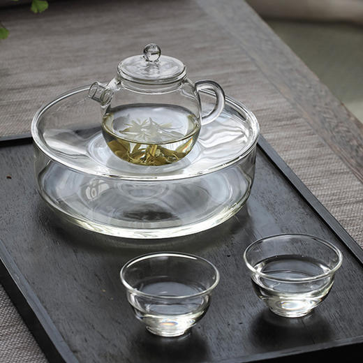 益思泉丨迷你小茶壶 茶壶 高硼硅玻璃 约200ml （单壶） 泡绿茶 商品图4