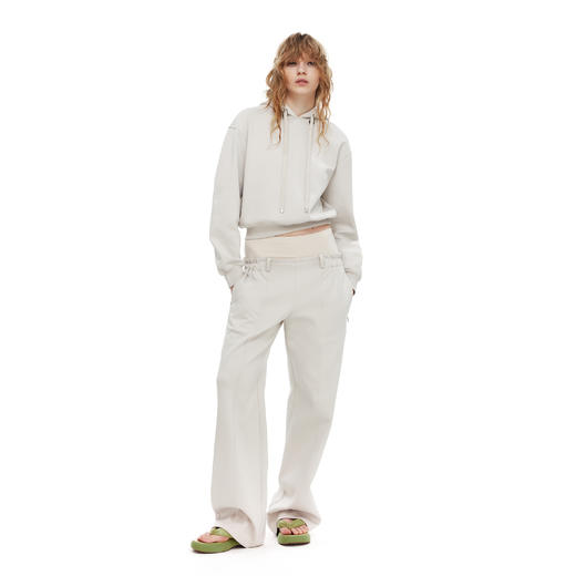 NUTH短款修身显瘦连帽套头卫衣女 商品图4