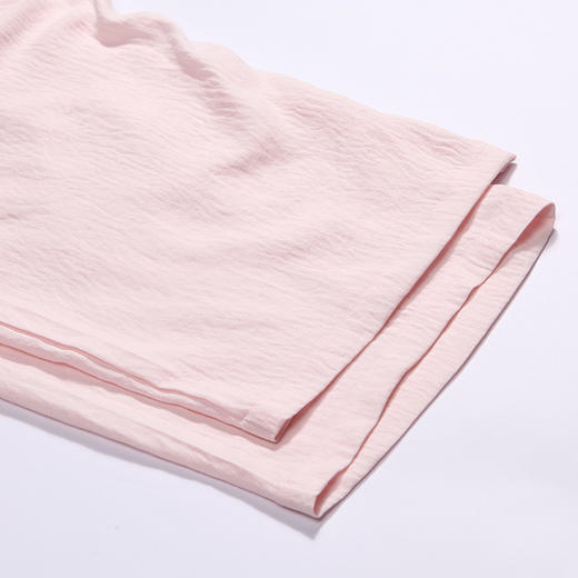 都市丽人生活家居春夏睡衣女软绵绵家居服薄款短袖七分裤女士套装LH41D4 商品图7