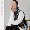 扶摇 中式马甲背心女春秋外搭黑色小坎肩国风高级感无袖外套 商品缩略图2