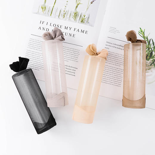 浪莎透气水晶丝浪漫短袜肤色10双+黑色10双92208-20ZT6282 商品图3