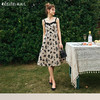 OLrain欧芮儿法式吊带连衣裙女春季2024年新款浪漫显瘦收腰裙子 商品缩略图0
