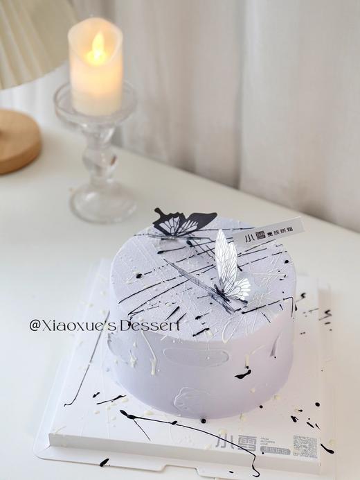 简约蝴蝶蛋糕 商品图1