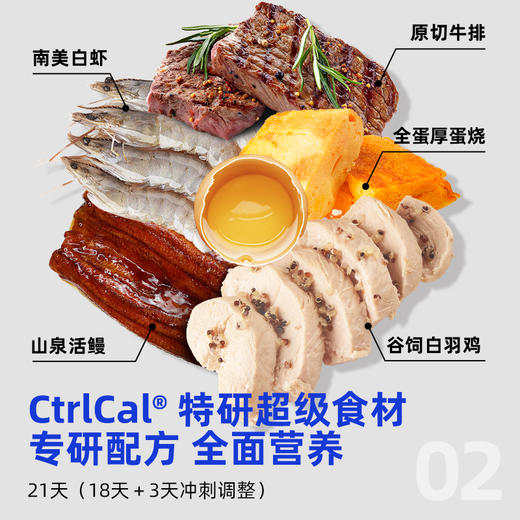 CtrlCal控多卡21日减脂餐 冷冻保存 加热即食 商品图3