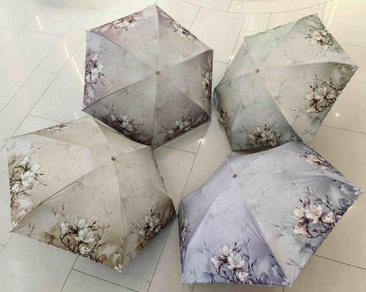 优品堂【如花如歌5】金骨、黑胶、超轻、五折、遮阳防紫外线太阳伞 商品图13