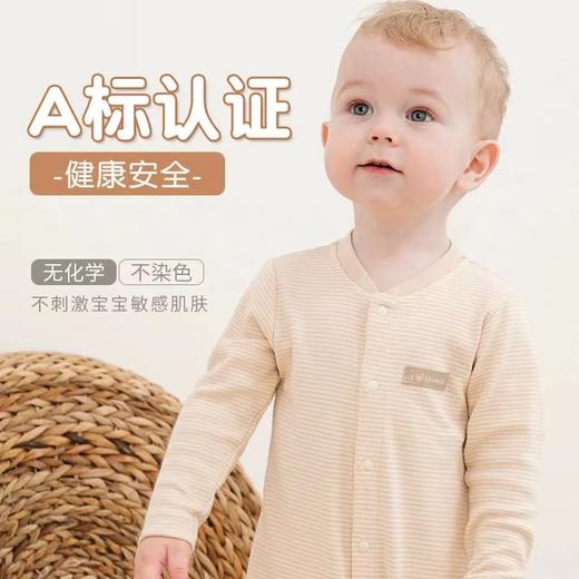 【云粉节】9楼英国natures purest（天然素彩）宝宝有机彩棉婴儿连体内衣服婴儿男女两件装 吊牌价：588 商品图0