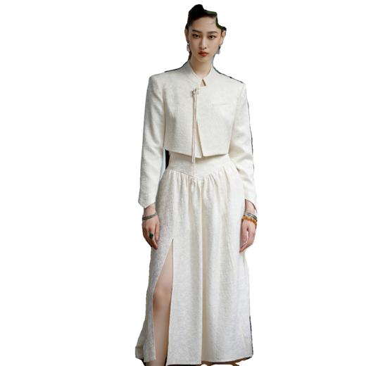 扶摇 禅意风套装清冷高级感国风刺绣半裙套装女高级感刺绣 商品图4