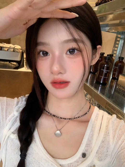 【大直径】PFGIRLCON-半熟蜜桃-14.5mm【半年抛 0-800度 含有525/575】着色13.7mm 商品图4