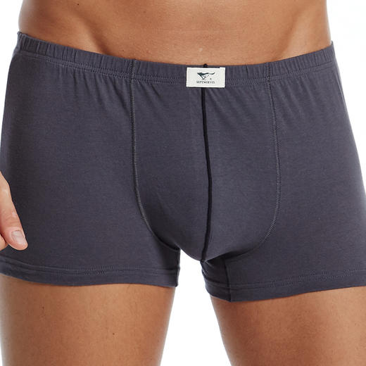 七匹狼男士全棉平角裤2条装03343-2 商品图1