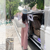 <曾小咸推荐>微信粉丝秒杀专场 仅此今天 活动结束下架 【甜心红梅】粉色牛仔背带裤 日常188.88 立降98.89 元 今天秒杀价89.99 ！！ 商品缩略图3