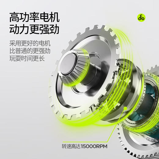 酷骑E2小绿芽儿童电动车摩托车3-8岁   ZJ 商品图4