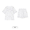 都市丽人生活家居春夏睡衣女软绵绵家居服薄款短袖短裤女士套装LH41C1 商品缩略图9