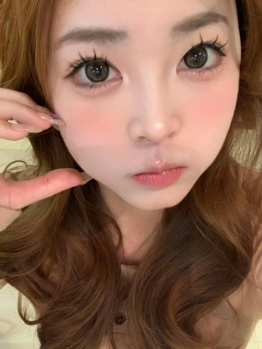 【大直径】PFGIRLCON-焦糖布丁-14.5mm【半年抛 0-800度 含有525/575】着色14.2mm 商品图5