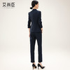 藏青色西装套装女高级感气质女神范修身显瘦售楼部酒店前台工作服 商品缩略图4