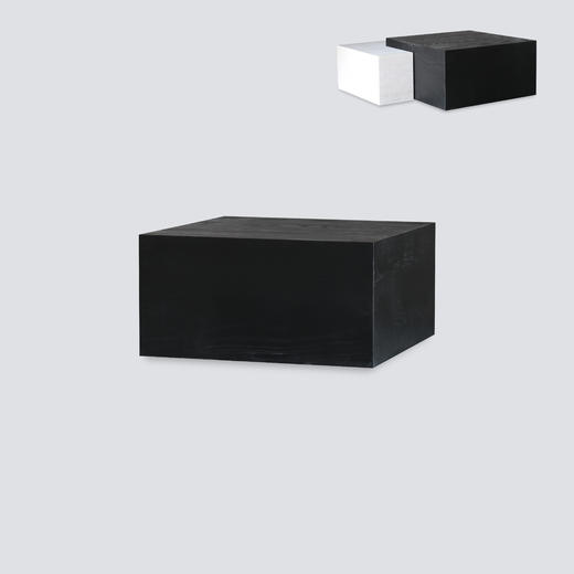 NS家居nsfurniture客厅洞石木制茶几NSCT-Travertine Vosges C-3D Grey Dark Brown 商品图2