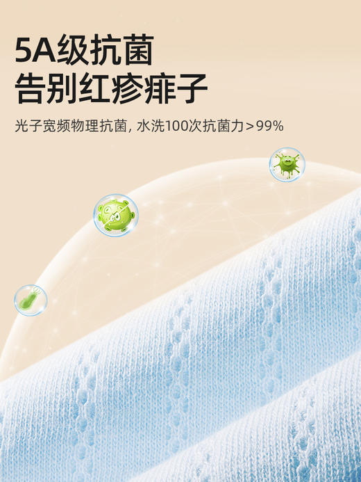 贝肽斯儿童枕头6个月以上宝宝四季通用幼儿园透气0-1-3岁婴儿枕头 商品图4