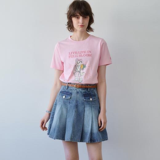TeenieWeenie小熊牛仔半身裙女夏季女装TTWJ242301P 商品图2
