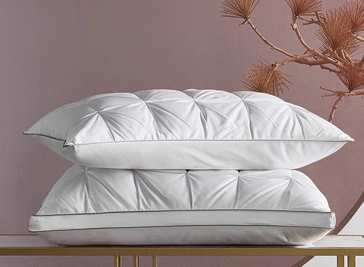 whinny/惠谊柔软蓬松纤维单人枕芯华梦立体抗菌纤维枕高枕低枕 商品图0