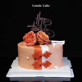 【1536】高端妈妈盘扣款卡布鲜花