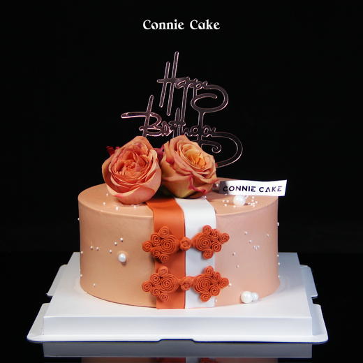 【1536】高端妈妈盘扣款卡布鲜花 商品图0