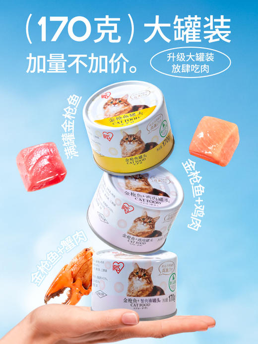 爱丽思 猫罐头 增肥营养多罐装猫零食 商品图1