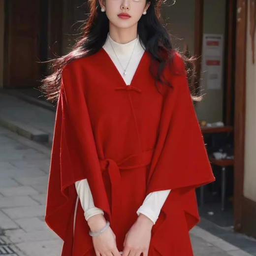 裁缝学苑AS192新中式双面羊绒大衣纸样女装秋冬季新款毛呢外套版型 商品图4