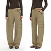 NUTH多口袋宽松廓形感显瘦茧形工装裤 商品缩略图0