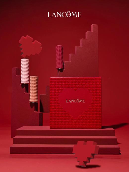 【一般贸易】兰蔻新年烟花千鸟格寻爱限定口红礼盒3支装  XAMN 商品图7