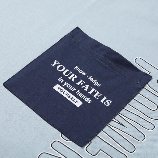 都市丽人都市锋尚生活家居春夏睡衣男32支纯棉单面家居服薄款短袖长裤男士纯棉套装FH42A2 商品图6