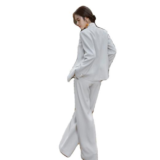 扶摇 复古国潮西装外套女高级感2023新款设计感小众气质西服 商品图4